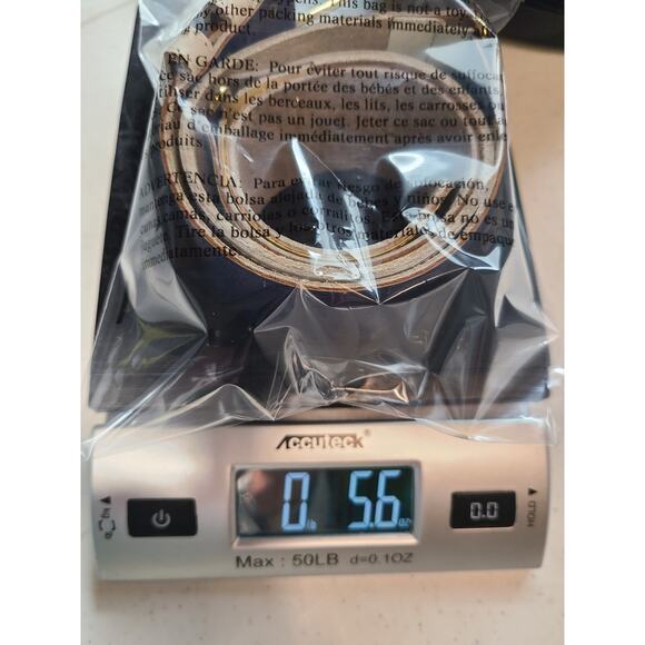 Vintage 80s Wide Colorblock Butter Yellow Navy White Leather Belt M Nautical - Picture 9 of 9